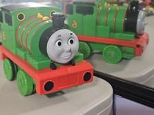 Thomas  Friends Percy Talking Moving 5  2010 Mattel China Works