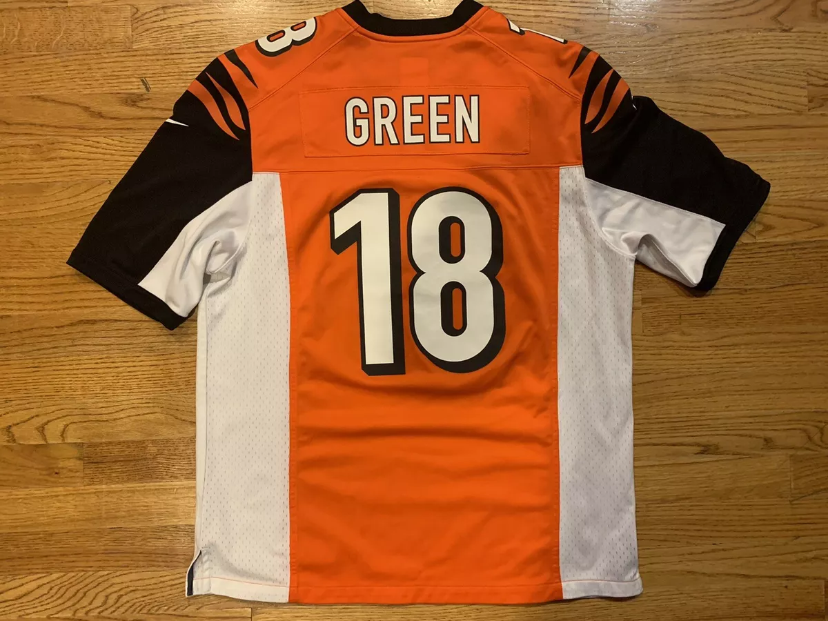 Cincinnati Bengals Jersey 18 AJ Green Small Unisex NFL Football