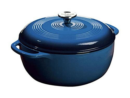 Horno Holandes De Hierro Fundido Esmaltado De 6 Cuartos De Galon. Horno  Hola | eBay