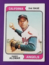 1974 Topps #347 Andy Alomar Sr. card, Los Angeles Angels All-Star