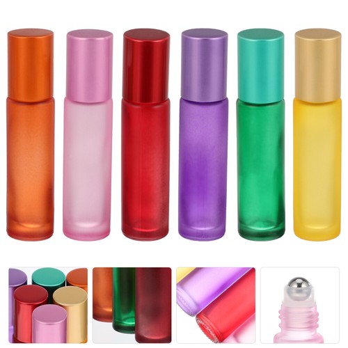 6 Pcs Color Roller Bottle Travel Essential Oil Container Subpackaging - Picture 3 of 12