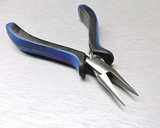 Chain Nose Pliers Jewelry Bead Wire Work Pointed Needle Nose Ergonomic Plier 5”