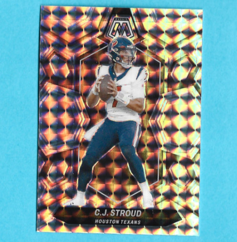 2024 Panini Mosaic - Silver Prizm #85 C.J. Stroud Houston TEXANS