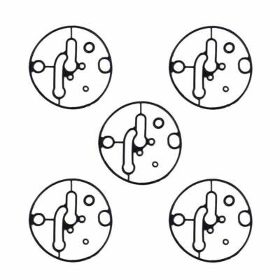 #ad 5 PACK Carburetor Bowl Gasket for 698781 Nikki Carb $15.49