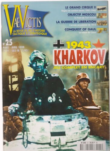 VAE VICTIS N°25 JEUX : KHARKOV 1943 / GUERRE DE 100 ANS / OBJECTIF MOSCOU  - Photo 1/6