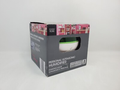 Easy Home Personal Ultrasonic Humidifier Soft Glow Night Light NIB
