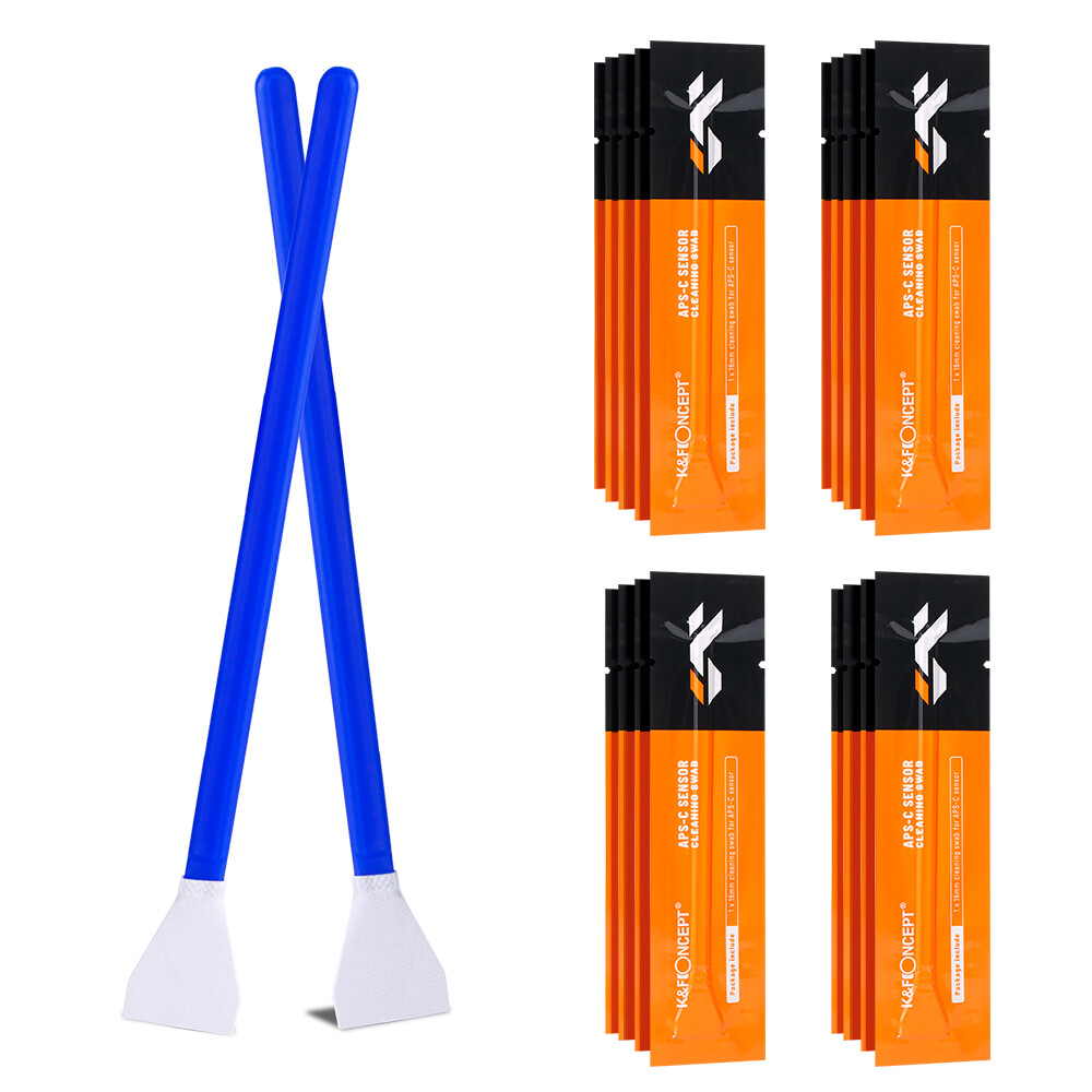 K&F Concept 16mm DSLR Camera APS-C Sensor Lens Cleaning Swab Kit ( Cleaning Swab And Liquid