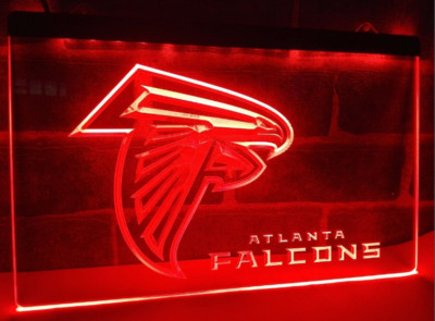 ATLANTA FALCONS FOOTBALL Match Day LED Neon Light Sign for Funs Beer Bar room