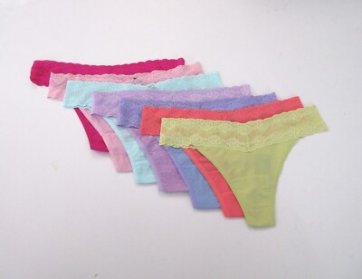 Natori Bliss Perfection One Size Thong 750092 MSRP $18.00 - $20.00 NWT