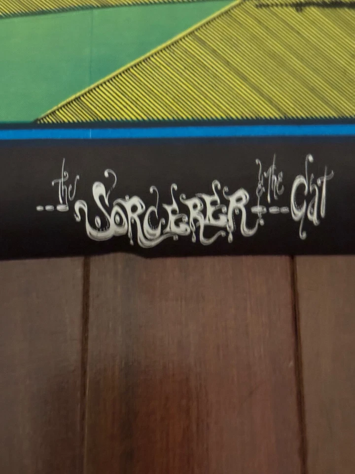 Vintage Petagno 1972 Sorcerer & the Cat Mouse Rat Blacklight Poster - Image 4 of 4