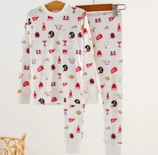 Nola Tawk Let's Go Bulldogs Pajama Set, Organic Cotton, Size: 18 Months, NWT.