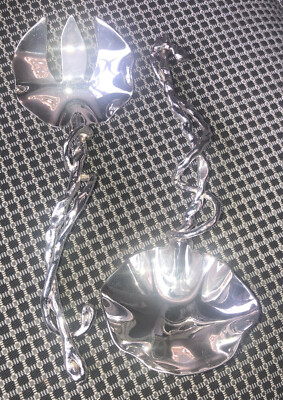 Michael Aram Twisted Vine Wisteria Salad Spoon & Fork Set