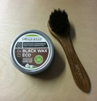 Fibertec Schuhwachs 100ml Wax schwarz  Wanderschuhe/Schnittschutzschuhe/Gore-Tex