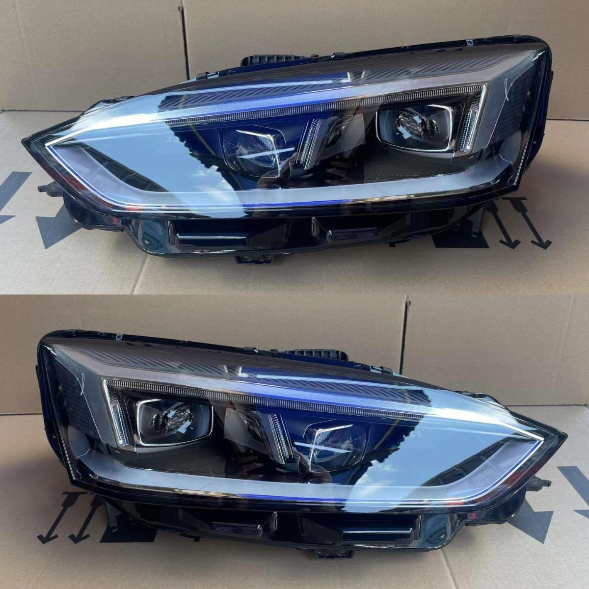 Audi A5 Matrix Left & Right 2pcs headlights EU version 8W6941036D