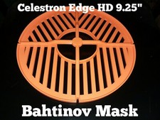 Celestron Edge HD 9.25" Bahtinov Focus Mask. Orange.