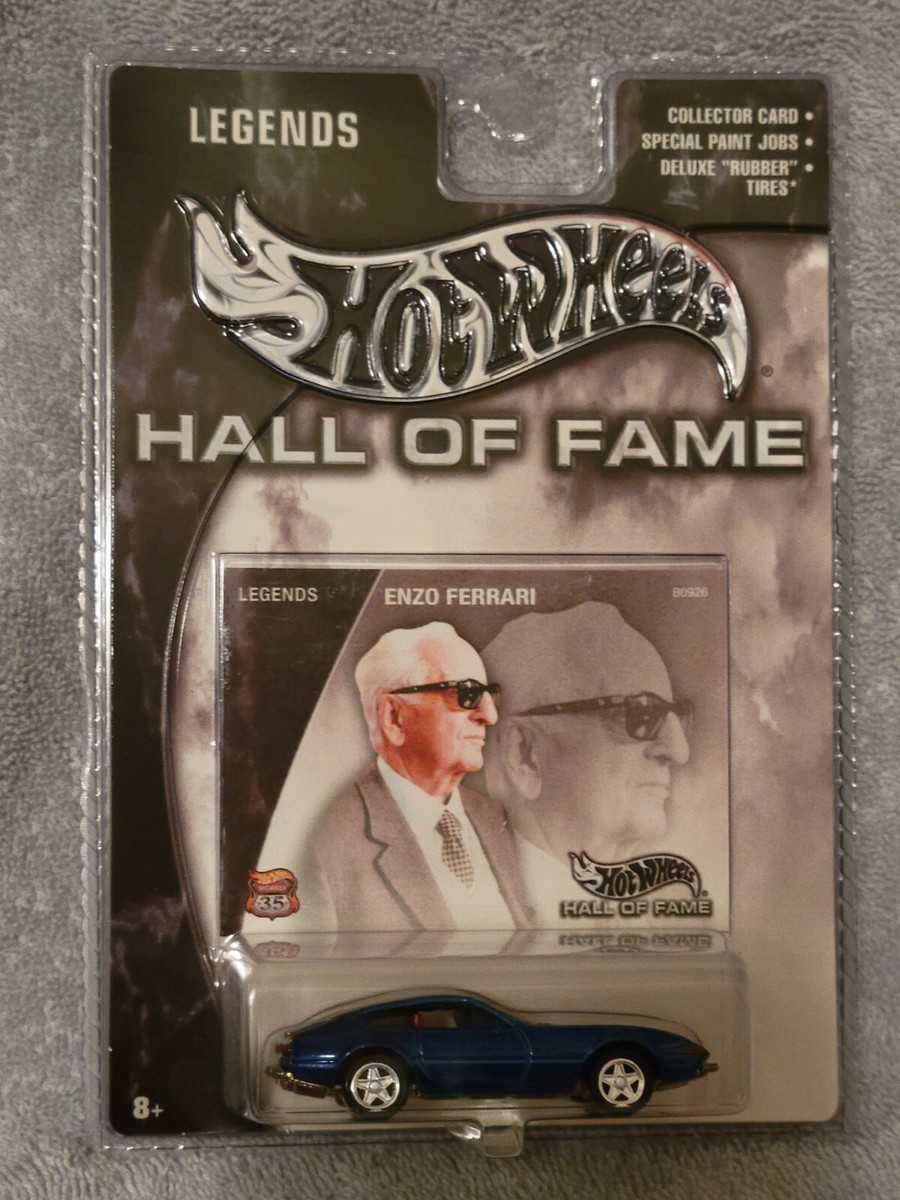 Sealed) Hot Wheels Hall Of Fame Legends Enzo Ferrari ~Ferrari 365