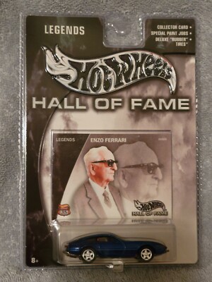 Sealed) Hot Wheels Hall Of Fame Legends Enzo Ferrari ~Ferrari 365