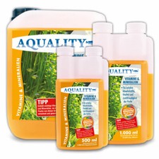 (19,99€/l) AQUALITY Vitamine & Mineralien fürs Aquarium, Vitaminzusatz