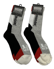 HOONIGAN Ken Block Racing Pennzoil Track Day Speed Men Crew Socks 2 Pairs NEW
