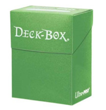 Deck box vuoto 80 card Ultra Pro colore verde chiaro