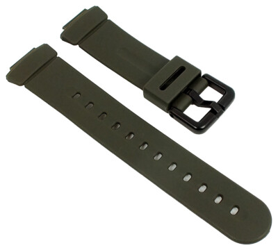 Baby-G Damen-Uhrenarmband | für BG-1005 Resin grün Casio