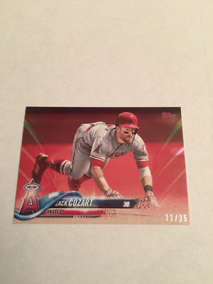 2018 Topps On Demand Mini Zack Cozart 21/25 Card SP Short Print !