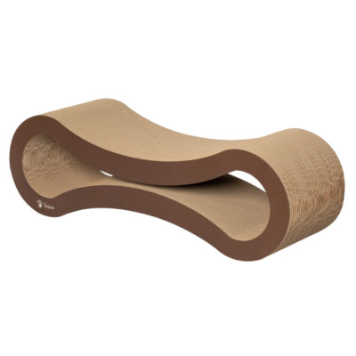 PetFusion Ultimate Cat Scratcher Lounge, Durable & Long Lasting, Brown