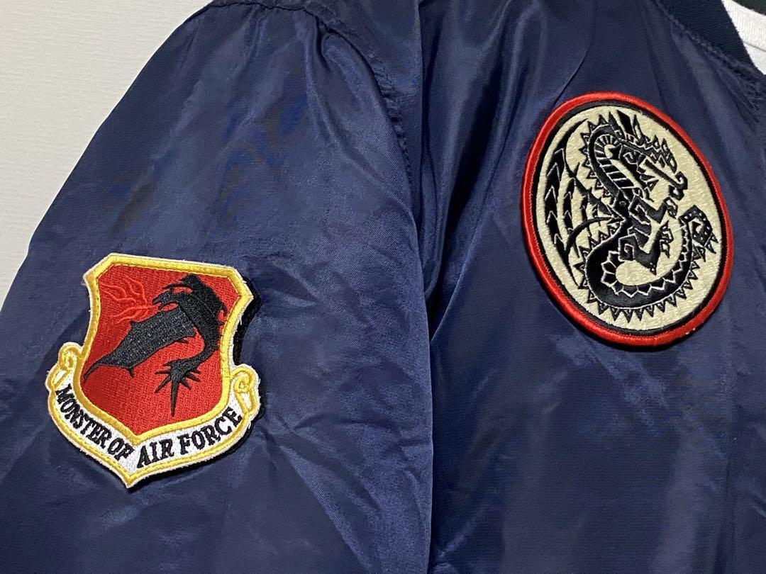 MONSTER HUNTER MA-1 for PATCH Military Limited Jacket (Men's MONSTER HUNTER MA-1 for PATCH Military Limited Jacket (Men's