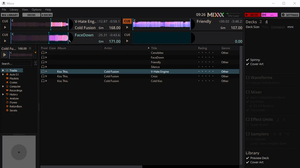 DJ PRO Edition Mixing Software Live Jam Recording For Home Mixing & Disc Jockeys - Image 4 of 4