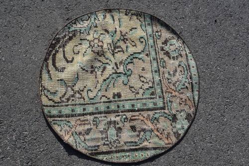 Cooler Teppich, Vintage Teppich, Türkischer Teppich, Schlafzimmerteppich, Kunstteppich, 6,5 x 9,3 Fuß großer Teppich - Bild 3 von 6