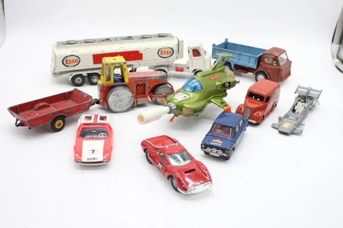 F x10 Vintage Collection Boxed Die Cast Vehicles Inc Truck, Spaceship Etc