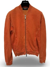 DSQUARED2  Men's Zipper Jacket Size S Made In Italy