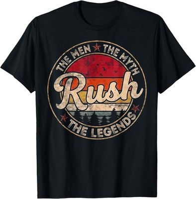 Vintage The Men The Myth Rush Legends Gift for Men Women unisex T-Shirt
