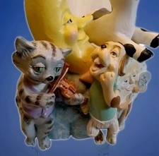 Child Lamp Hey Diddle Diddle Fairy Tale Lamp The Cow Jumped Over The Moon SEE