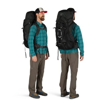 Osprey Aether 65 - stabiler Trekkingrucksack/Wanderrucksack für Herren, 65 Liter