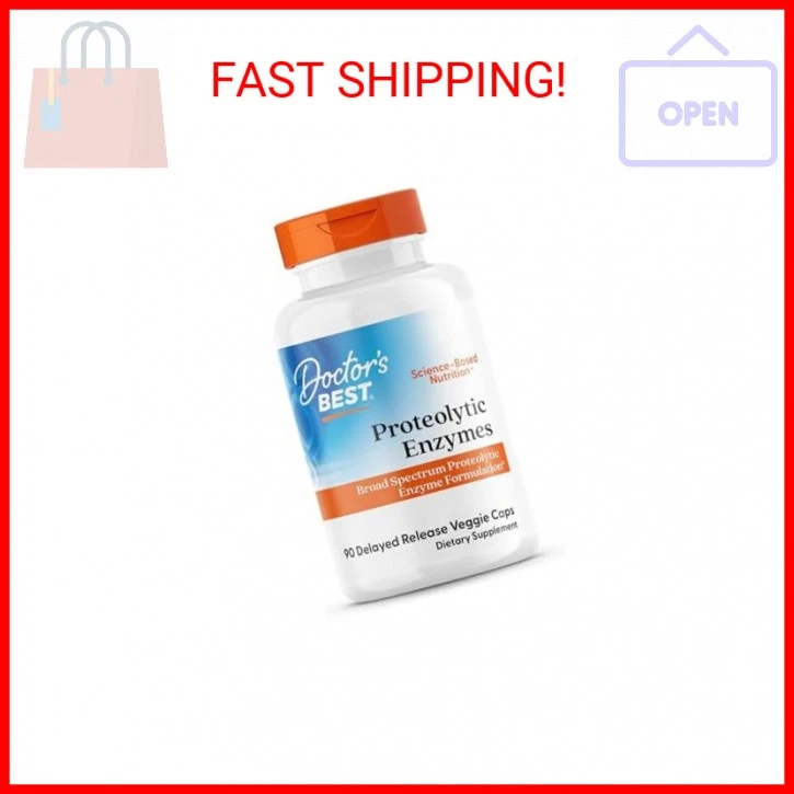 Doctors Best протеолитические ферменты, состав протеолитических ферментов широкого спектра действия, - Изображение 2 из 2