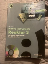 Native Instruments Reaktor 3 Paperback By: Len Sasso Pro Guide Boom - Book Used
