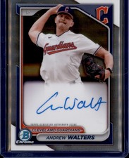 Andrew Walters Bowman Chrome 2024 Auto