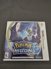 Pokémon Moon Multiplayer Nintendo 3DS NTSC-U/C Game Manual Case & Cover Art