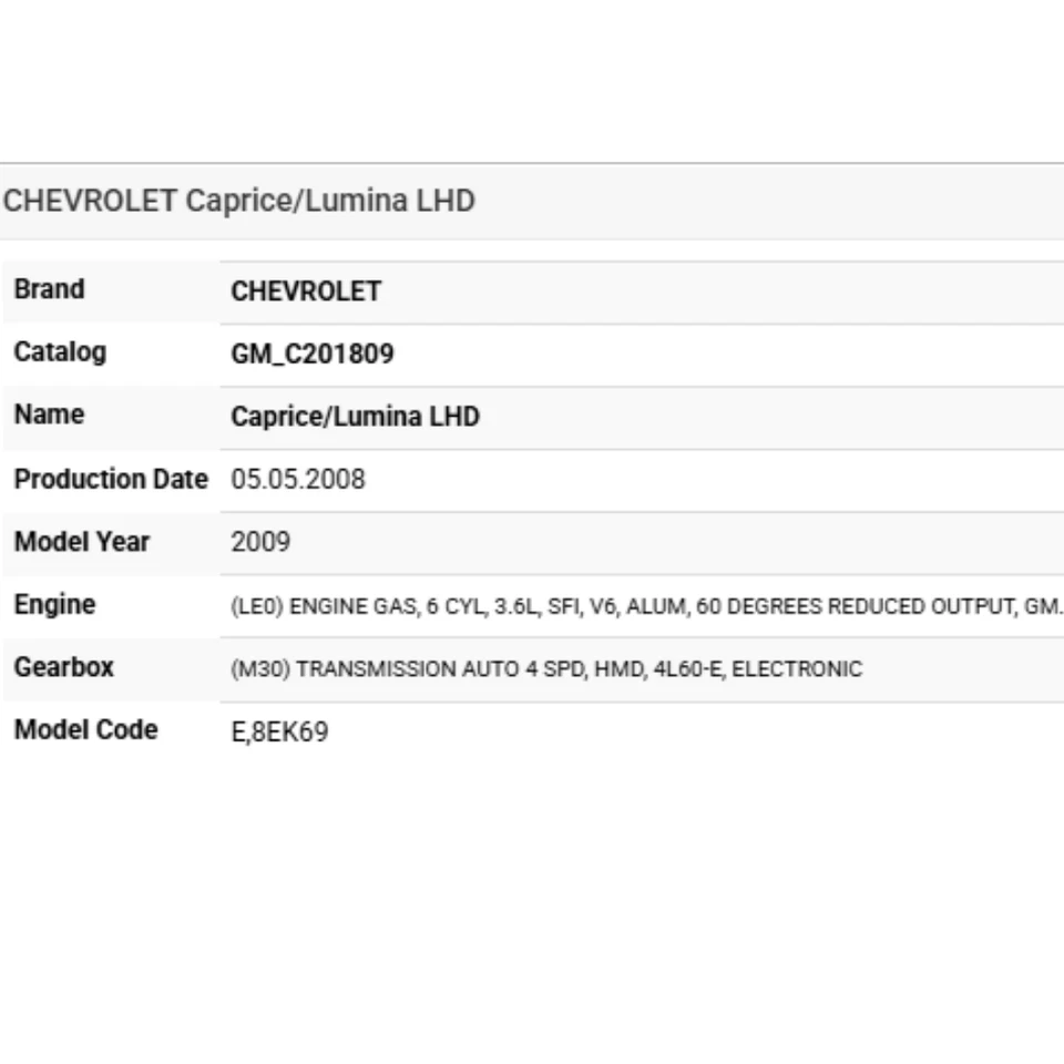 Barra de impacto para parachoques delantero Chevrolet Lumina S 2009 usada OEM 92159493 Foto 3 de 4