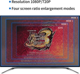 PSP2000/PSP3000 to HDMI Converter,Hdmi Cable for PSP 2000,PSP 3000 Handheld