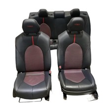2020-2023 Toyota Camry Front Rear Seat Set Trd Vinyl Softex Blackred Oem 2020-2023 Toyota Camry Front Rear Seat Set Trd Vinyl Softex Blackred Oem