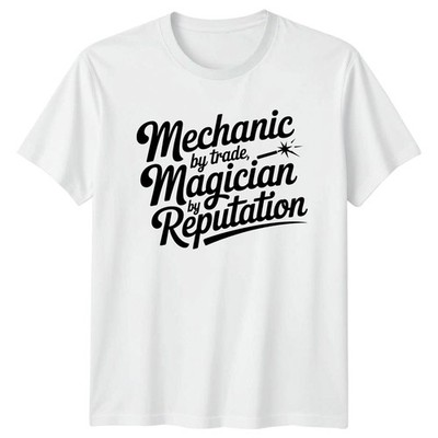 Mechaniker von Trade Magician von Herren T-Shirt Autoreparatur Mechaniker