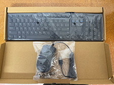NEW Dell USB Wired Keyboard and Mouse Combo KB216-BK-US