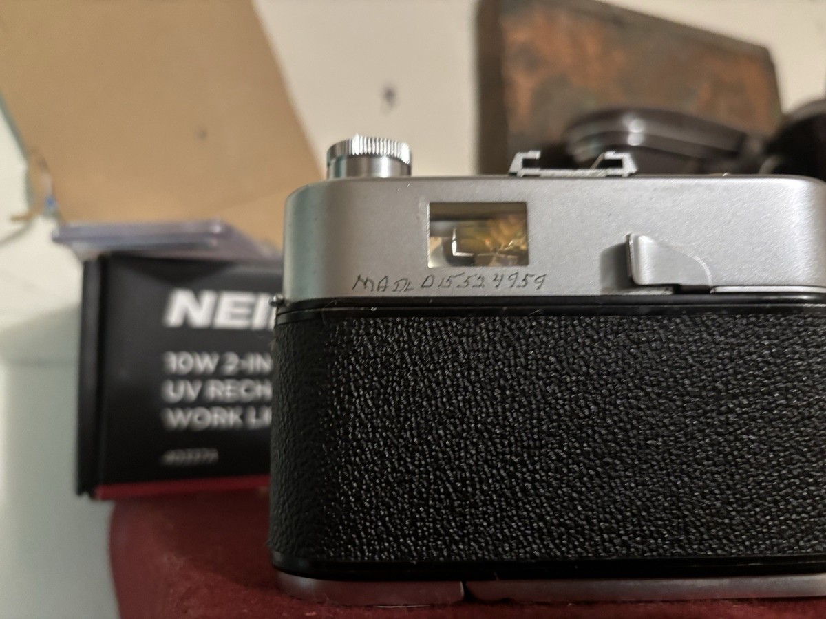 Voightlander Vitomatic II. Color/skopar 2.8/50mm Lens | eBay