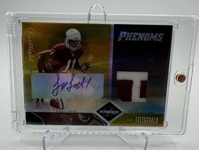 2004 Leaf Limited Larry Fitzgerald Gold Auto RC /10.  Autograph Rookie #/10