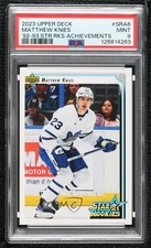 2023 Upper Deck 1992-93 Star Rookies Achievement Matthew Knies PSA 9 MINT