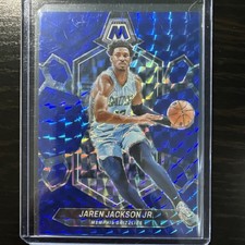 2023-24 Panini Mosaic Blue Prizm Grizzlies Jaren Jackson Jr 67/199
