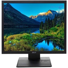 ACER V193D SCHERMO MONITOR LCD DISPLAY 19" 5:4 4:3 VGA VESA DVR CASSA PC FISSO