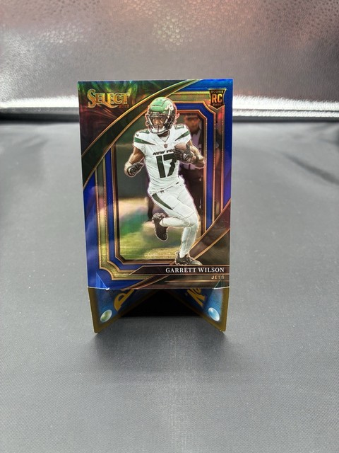 2022 Panini Select - Suite Level Garrett Wilson #320 Blue Prizm /99 (RC)